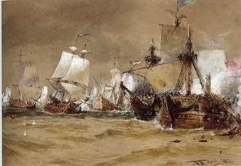  Seascape, boats, ships and warships. 69